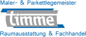 Maler- & Parkettlegermeister Timme — Raumausstattung & Fachhandel Logo